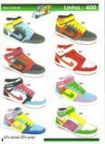tenis botinha colorido para joves